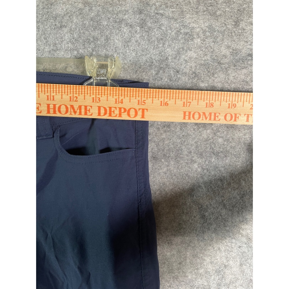 Eddie Bauer First Ascent Guide Capri Pants Navy Blue Hiking Outdoor Womens 6 - Picture 6 of 10
